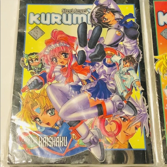 Steel Angel Kurumi Manga Vol 2 And 3 Sealed Graphic Novels Anime Books - Picture 2 of 6